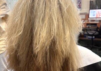 Before Keratin Treatment